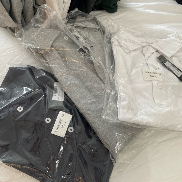 Spier and Mackay Men’s Long and Short Sleeve Polos - Picture 6 of 7